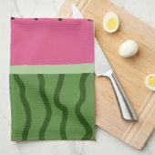 おもしろいスイカキッチンタオル キッチンタオル (四つ折り)