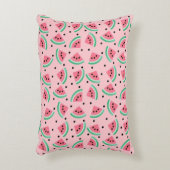 おもしろいスイカスライスパターンサマービベス アクセントクッション (正面(垂直))