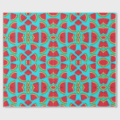 おもしろいスイカ ラッピングペーパー (フラット)