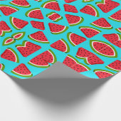 おもしろいスイカ ラッピングペーパー (角)