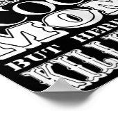 おもしろいスカウトママ母の日を夢見たことがない ポスター (角)