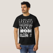 おもしろいスカウトママ母の日を夢見たことがない Tシャツ (正面フル)