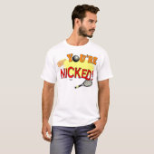 おもしろいスカッシュTシャツ Tシャツ (正面フル)