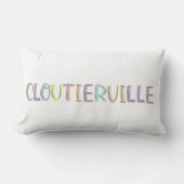 おもしろいスカラフルケッチクラウティアーヴィルルイジアナ ランバークッション (正面)