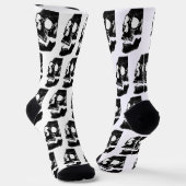 おもしろいスカルRadiographソックス ソックス (傾斜あり)