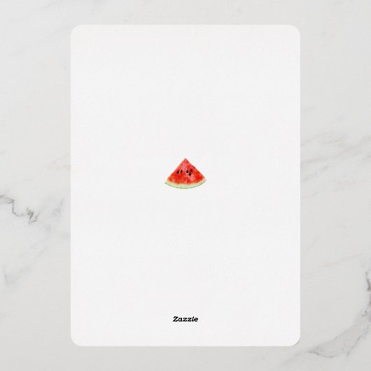 おもしろいスクバックカクテルバースデーパーティーバラ金ゴールド 箔招待状 (裏面)