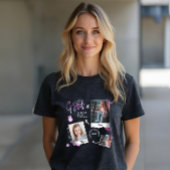 おもしろいスクラップブックフォトアルバムノートThen & Now Grad トライブレンドTシャツ