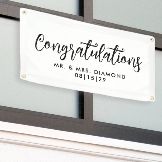 おもしろいスクリプトおめでとうカーバナー 横断幕 (ビルの外側)