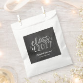 おもしろいスクリプトの卒業のお願いバッグ フェイバーバッグ (クリップ留めされた状態)