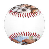 おもしろいスクリプトパパ数々の写真 野球ボール (裏面)