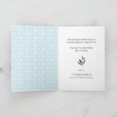 おもしろいスクリプトレッドホリーベリー最高のスクリスマスエバー シーズンカード (内部)