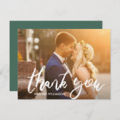 おもしろいスクリプト | 結婚サンキューカード ポストカード (正面/裏面)