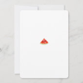 おもしろいスクーバックカクテル21歳の誕生日パーティー 招待状 (裏面)