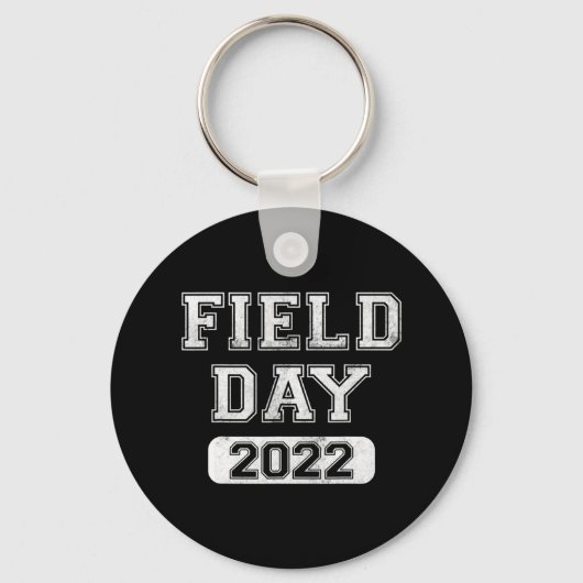 おもしろいスクールフィールドDay 2022学校のギフトの最終日 キーホルダー (正面)
