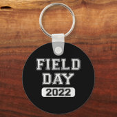 おもしろいスクールフィールドDay 2022学校のギフトの最終日 キーホルダー (正面)
