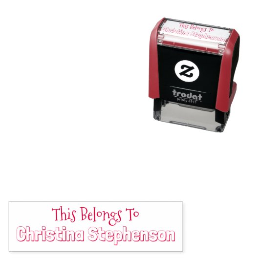 おもしろいスケッチキッズ先生教室カスタム学校 セルフインキングスタンプ (インサイチュ)