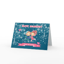 おもしろいスケートで滑るキッズカスタムクリスマス