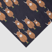 おもしろいスコットランド高地牛 薄葉紙 (詳細)