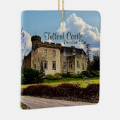 おもしろいスコティッシュダビッドソンクラントルローチキャッスル セラミックオーナメント (右)