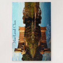 おもしろいスコティッシュマクロドクランズダンビーガンキャッスルパズル