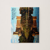 おもしろいスコティッシュマクロドクランズダンビーガンキャッスルパズル ジグソーパズル (縦)