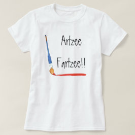 おもしろいスタイリッシュすごいキュートArtzee Fartzee Artist Tシャツ