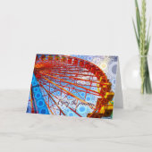 おもしろいスタイリッシュ観覧車楽しむThe Journey Script カード (正面)