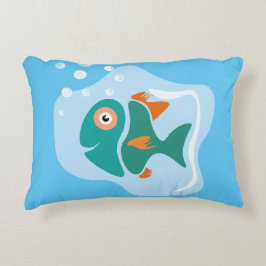 おもしろいスタイリッシュ魚 アクセントクッション