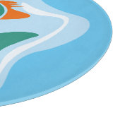 おもしろいスタイリッシュ魚 カッティングボード (角)