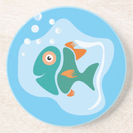 おもしろいスタイリッシュ魚 コースター