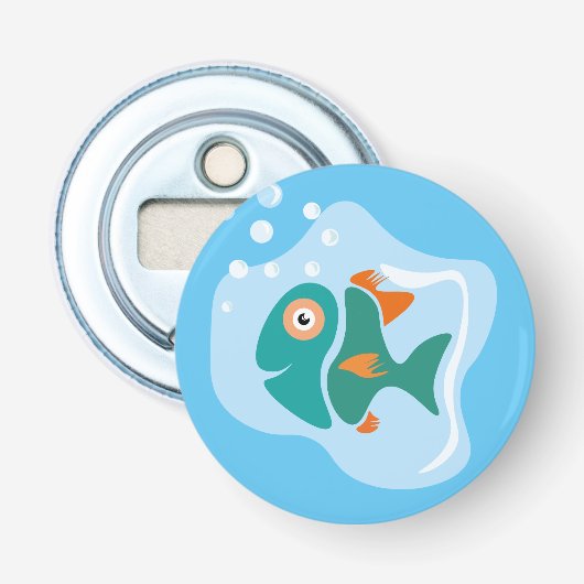 おもしろいスタイリッシュ魚 栓抜き (正面)