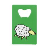 おもしろいスタイル クレジットカード栓抜き (正面)