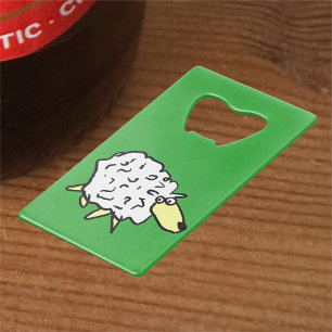 おもしろいスタイル クレジットカード栓抜き