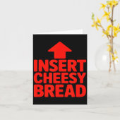 おもしろいステッカー チーズパン メーム ユーモア 食べ物好き メンズ カード (黄色い花)