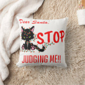 おもしろいストップクリスマス親愛さん判断!!! クッション (ブランケット)