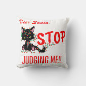 おもしろいストップクリスマス親愛さん判断!!! クッション (正面)