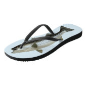 おもしろいストライプのフィッシャーの低音 ビーチサンダル (アングル)