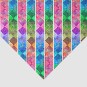 [おもしろいストライプ付き]パターン#5aデコペ市松模様にージ 薄葉紙 (詳細)