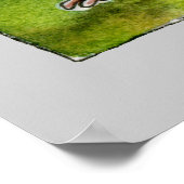 おもしろいストレス漫画ポスタープリント ポスター (角)