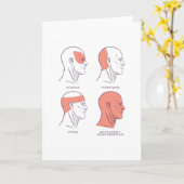 おもしろいストレス カード (黄色い花)