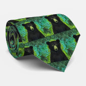 おもしろいストーリーブックリトルブラックベア ネクタイ (ロール)