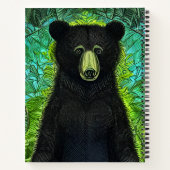 おもしろいストーリーブックリトルブラックベア ノートブック (裏面)