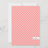 おもしろいスパガール誕生日スパパーティの招待状|ピンク 招待状 (裏面)