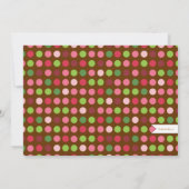 おもしろいスパガール誕生日スパパーティの招待状|ピンク 招待状 (裏面)