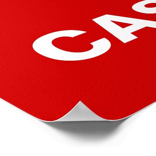 おもしろいスペインの保落ち ポスター (角)