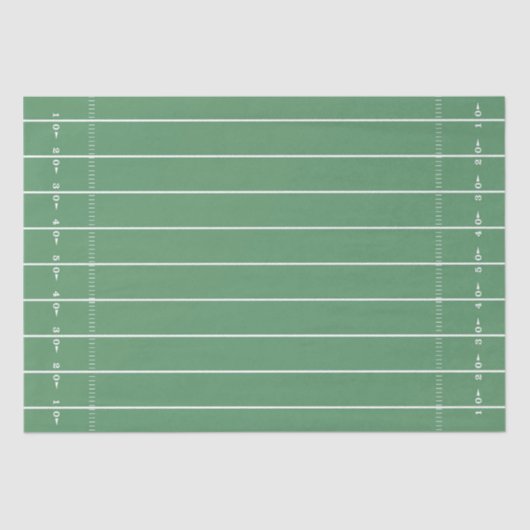 おもしろいスポーツグリーンサッカーお洒落場かわいい 薄葉紙 (正面)