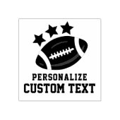 おもしろいスポーツサッカー&スターカスタム文字 ラバースタンプ (インプリント)