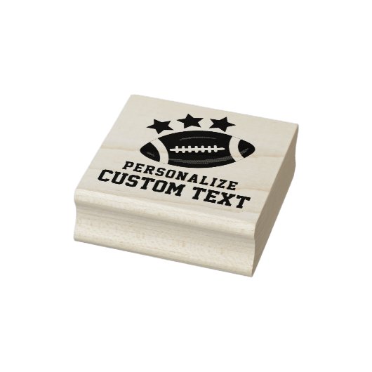 おもしろいスポーツサッカー&スターカスタム文字 ラバースタンプ (スタンプ)