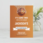 おもしろいスポーツパーティーデザイン 招待状 (スタンド正面)
