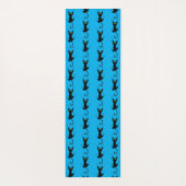 おもしろいスライド猫の引っかき傷 爪と足 ヨガマット (裏面)